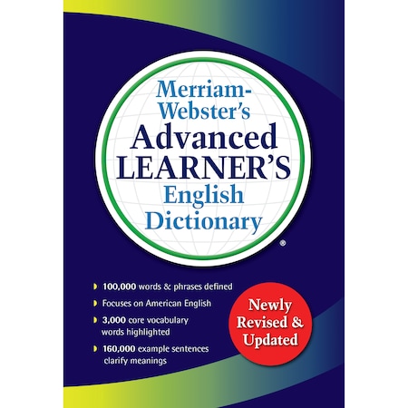 Merriam-Webster Advanced Learners English Dictionary 9780877797364